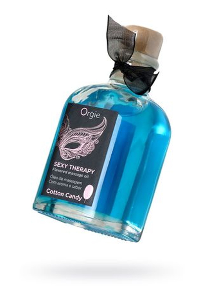 Массажное масло Orgie Lips Massage, вкус сахарной ваты, 100 мл