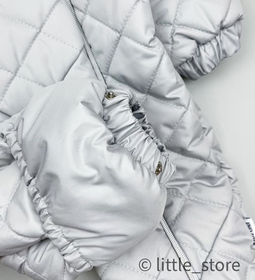 Комбинезон демисезонный "Коди+" Светло-серый