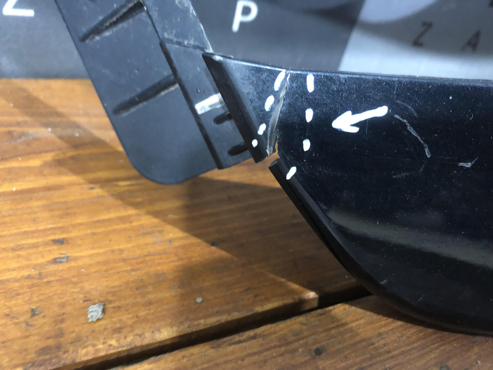 Бампер задний правая часть Kia Sportage 3 10-16 Б/У Оригинал 866723U000