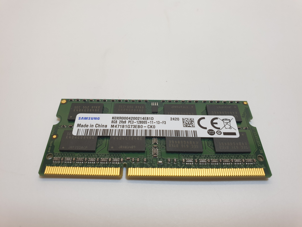 DDR3 8Gb 1600 Mhz So-Dimm 2Rx8 M471B1G73EB0-CK0