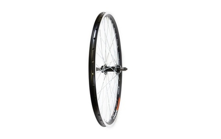 Колесо 28-29" заднее TRIX, обод алюм., V-br, под трещотку, гайки, серебристая, двойной, фрезер.