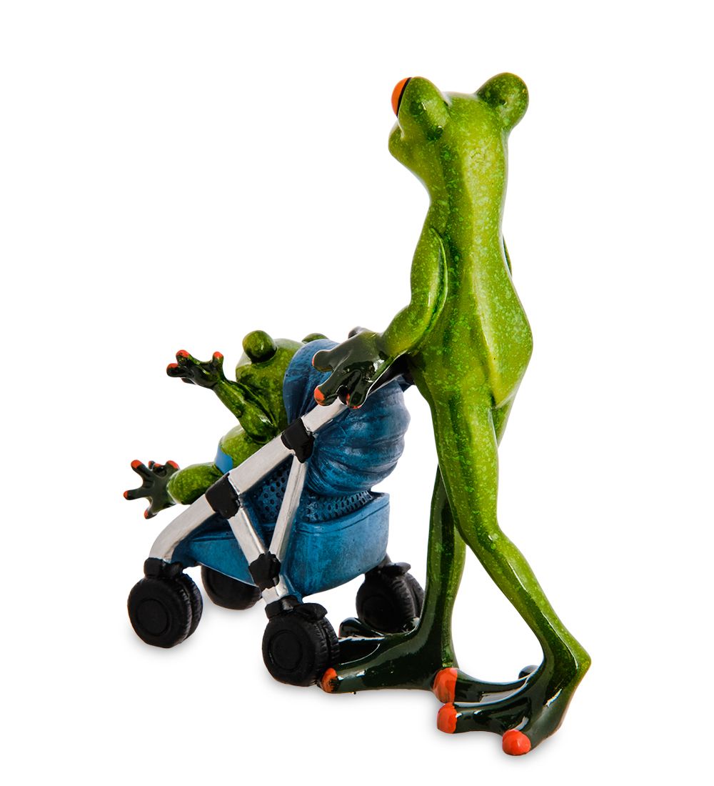 GAEM Art MN-165/1 Фигурка «Лягушки - папа с малышом»