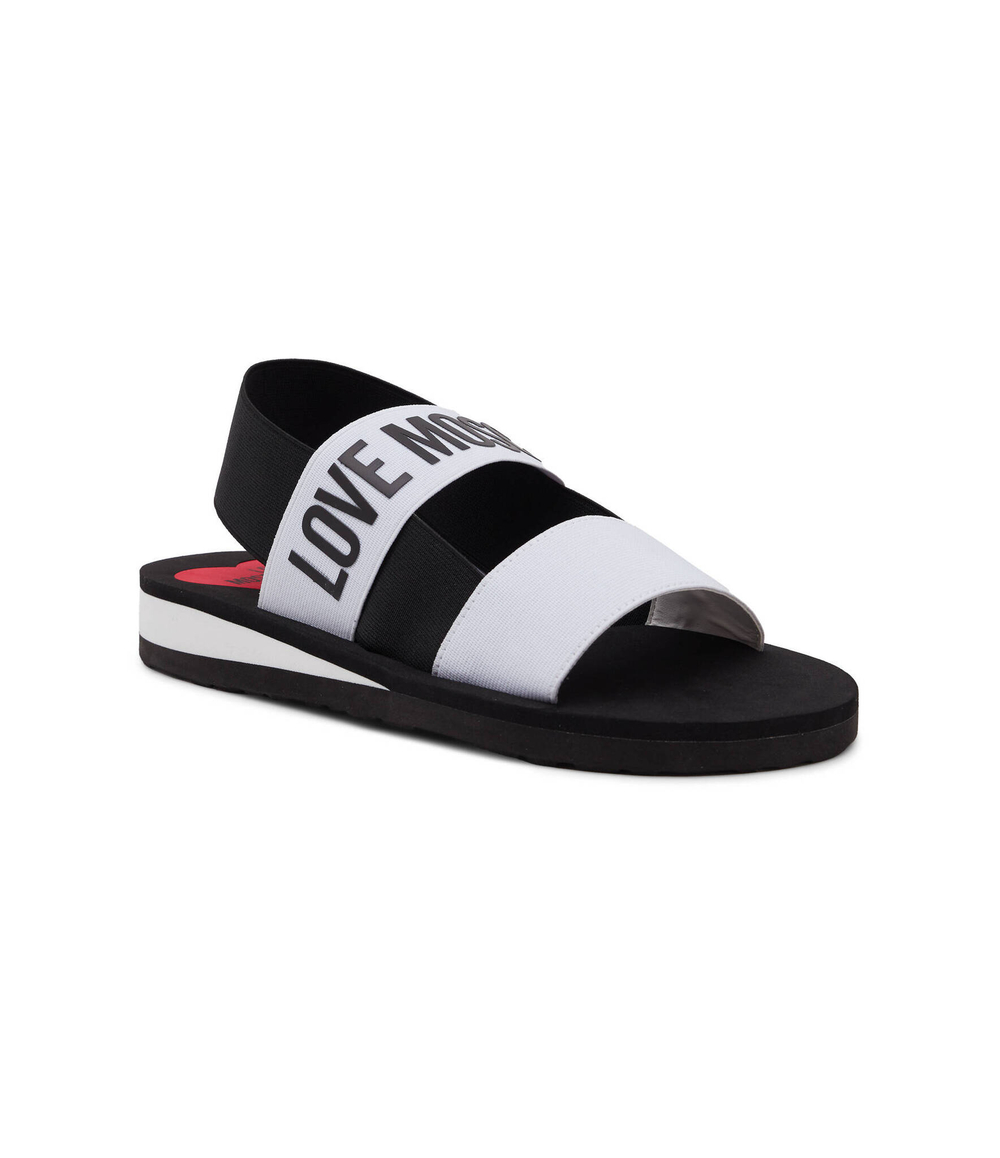 Босоножки EVA30 ELASTICO Love Moschino - черный(JA16033G0IJN4)