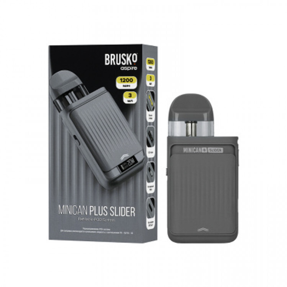Brusko Minican Plus Slider Серый (Grey) (Ч/З)