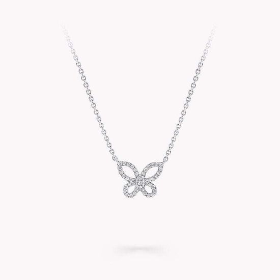 Подвеска Graff Mini Butterfly Silhouette Diamond Pendant