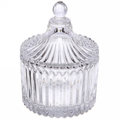 Сахарница стеклянная 100мл «Пирамидка» 6*9см