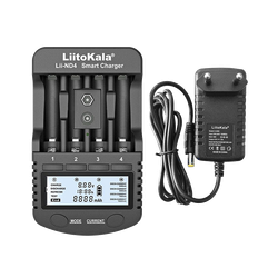 Аккумуляторная батарея LiitoKala Lii-ND4 NiMH/Cd 1,2 в AAA с ЖК-дисплеем и проверкой емкости аккумуляторов 9 В