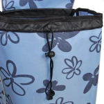 Тележка хозяйственная с сумкой (93*30*34см, колеса 16см,грузоподъемность до 30 кг) Синяя