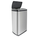 Ведро для мусора сенсорное, прямоугольное, широкое, внутр ведро, Foodatlas JAH-5112, 30 л