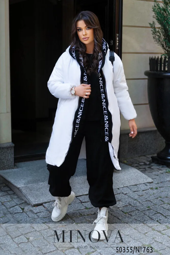Куртка 763-белый Minova