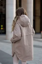 Купить Парка ko-ko-ko Утепленная женская бежевая Парка ko-ko-ko Утепленная женская бежевая