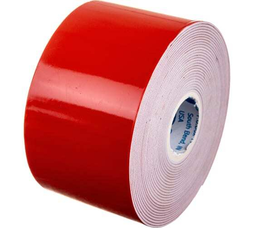 Скотч 2-х сторонний ABRO Премиум лента на вспененной основе, белый (50ммх5м)