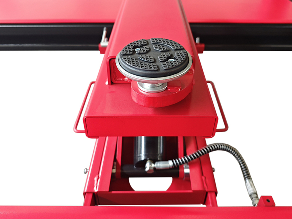 Подъемник электрогидравлический 5т 180-1700мм 4-х стоечный 380В для сход-развала с траверс. 2.8т GTE