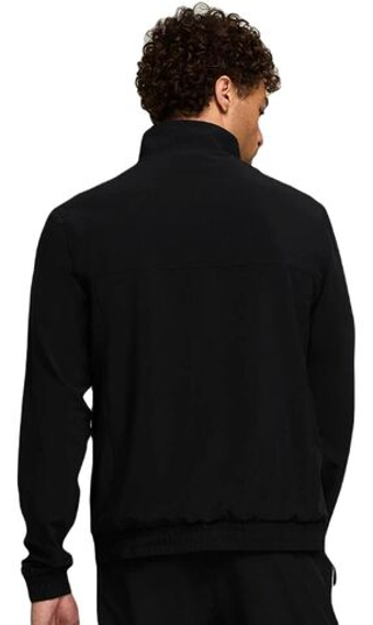 Мужская теннисная кофта Wilson Team Woven Jacket Colorblock - черный