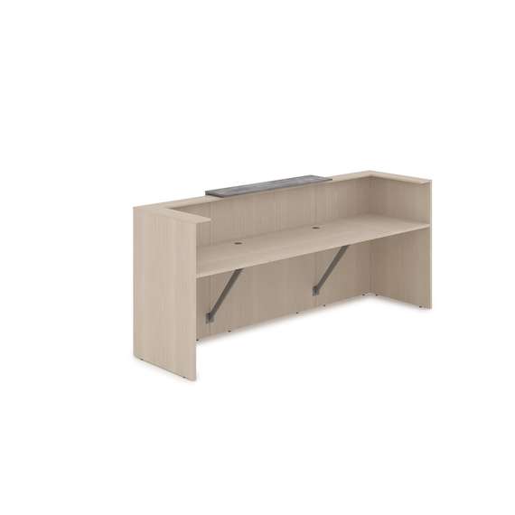 1КР-ДС.201.1 Комплект Ресепшн с фартуком ЛДСП (2654*761*1161) (с подсветкой)