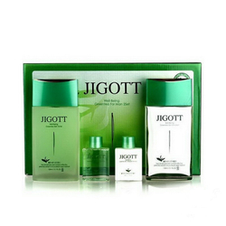 Jigott Well-Being Green Tea Homme Skin Care 2 Set набор для ухода за мужской кожей с экстрактом зеленого чая