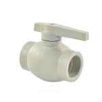 Кран шаровой PP-R серый Дн 20 внутренняя пайка VALFEX 10144020Г