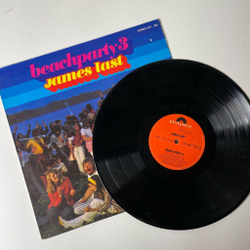 Винтажная виниловая пластинка LP James Last Джеймс Ласт Beachparty 3 (Германия 1975)
