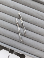 Подвеска для серёжек родий