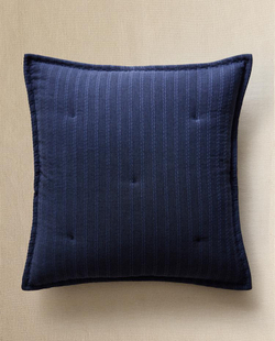 ZARA HOME ДЕТСКАЯ ПОДУШКА В ПОЛОСКУ, СИНИЙ