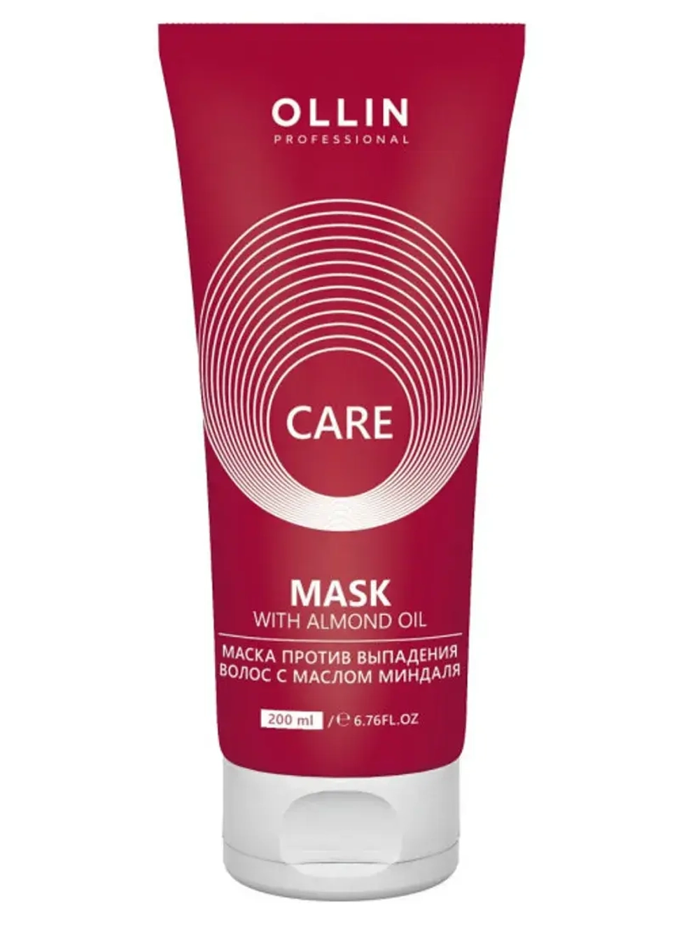 OLLIN Care 200ml Маска против выпадения волос с маслом миндаля