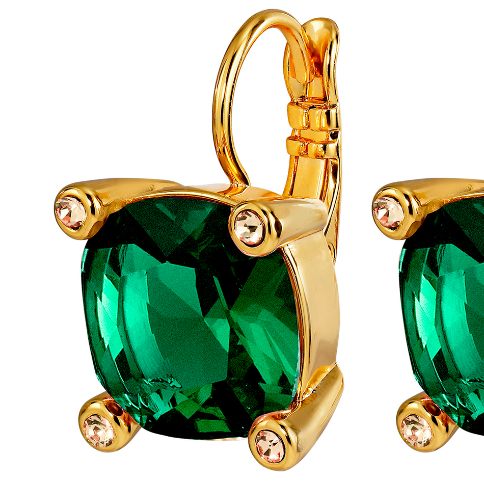 Серьги Dyrberg Kern TANA SG EMERALD GREEN 450118