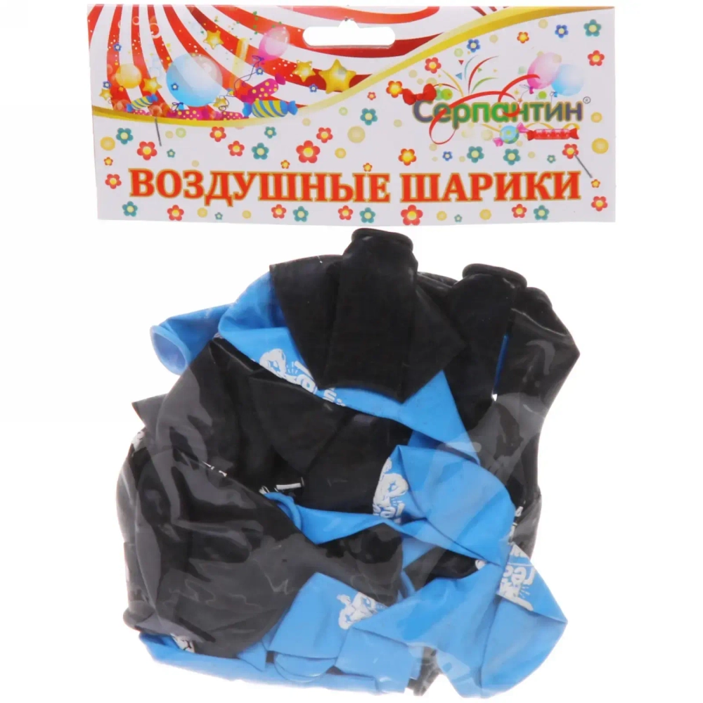 Воздушные шары 5 шт, 10»/25см «Real MAN», (микс)