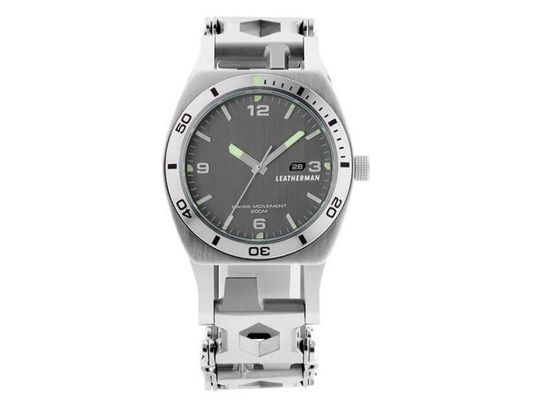 Часы-мультитул Leatherman Tread Tempo серебристые 832421