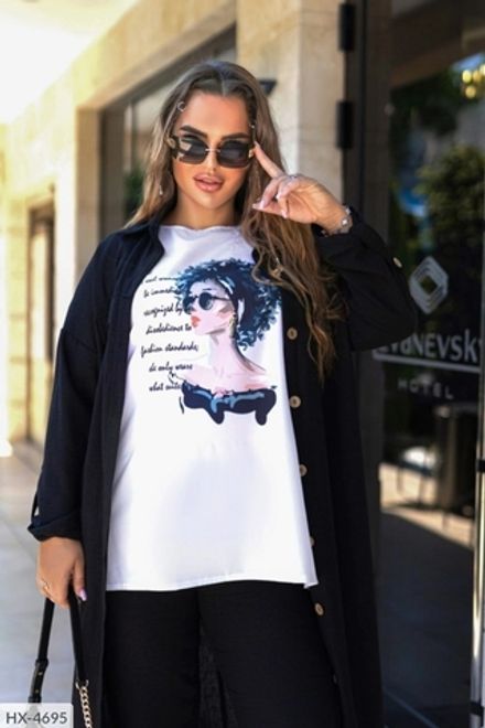 Костюм тройка HX-4695 Фабрика Моды Фото 2