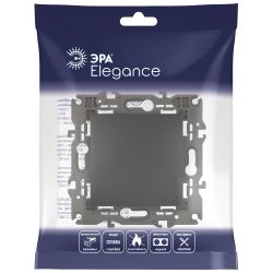 Переключатель перекрестный ЭРА Elegance 14-1108-05 10АХ-250В, IP20, антрацит | Эра Elegance