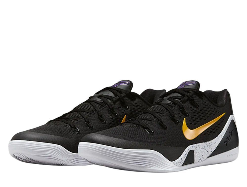Баскетбольные кроссовки  Nike Kobe IX Elite Low EM Protro “Black/University Gold”