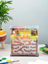 Муравьиная ферма "РАНЧО" с муравьями в подарок ! (170*170*68мм)