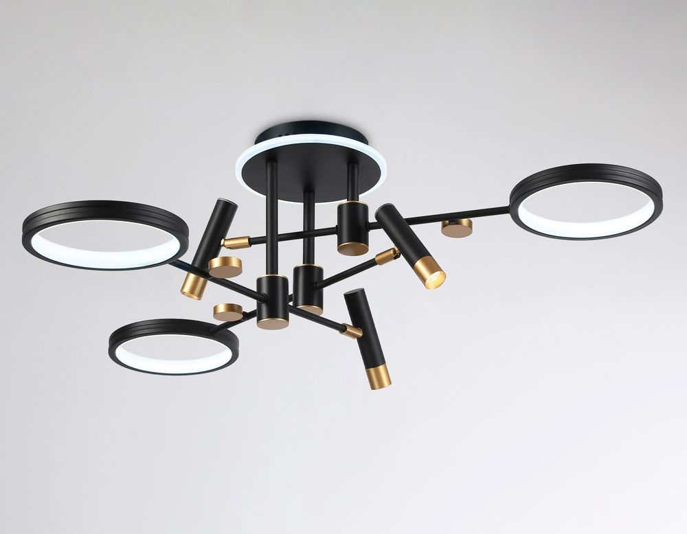 Ambrella Потолочный светодиодный светильник с пультом управления LineTech FL51647