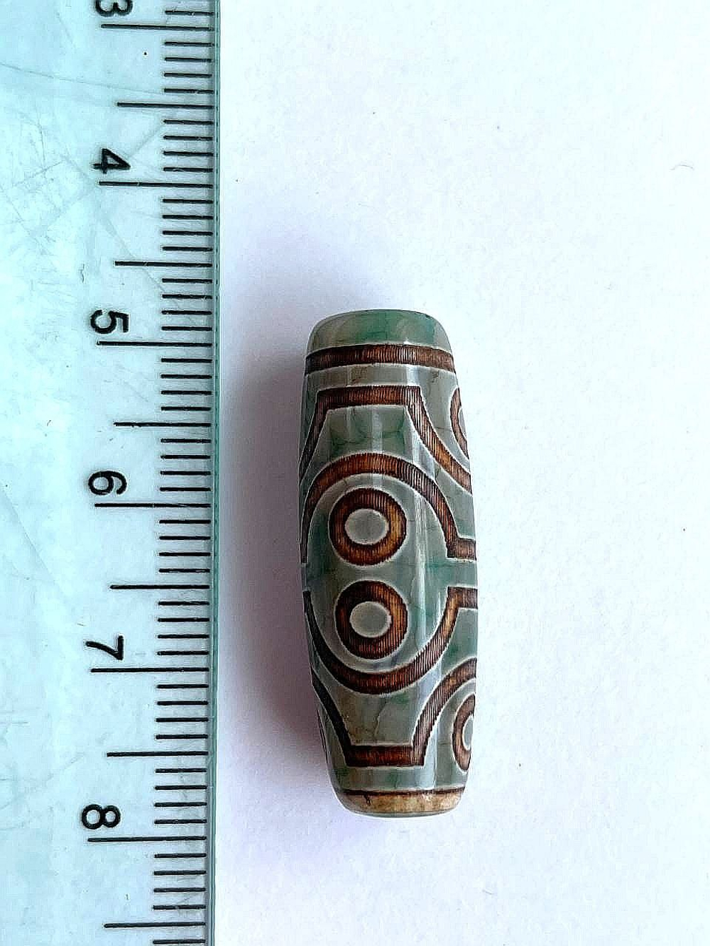 дзи-8 ДЗИ "8 глаз" 30*10мм