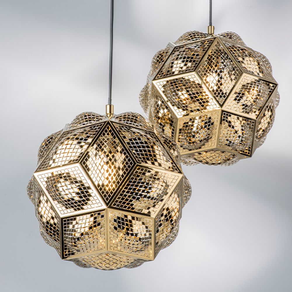 724312 Люстра FERMO 1х40W E27 ЗОЛОТО