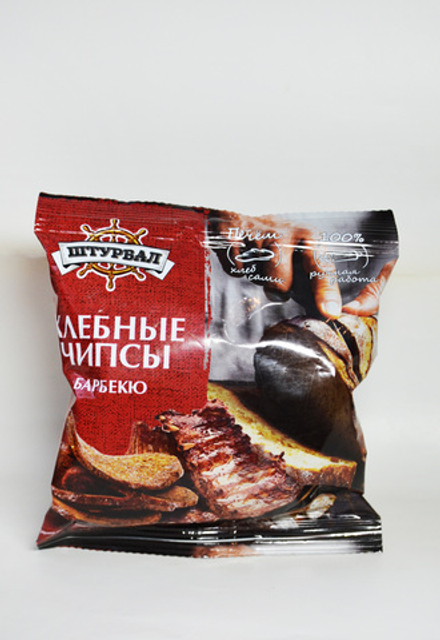 Чипсы хлебные штурвал 40 г барбекю