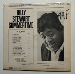 Винтажная виниловая пластинка LP Billy Stewart Summertime (France 1969)