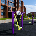 S-1011 Уличный тренажер Имитации ходьбы ZAVODSPORTA