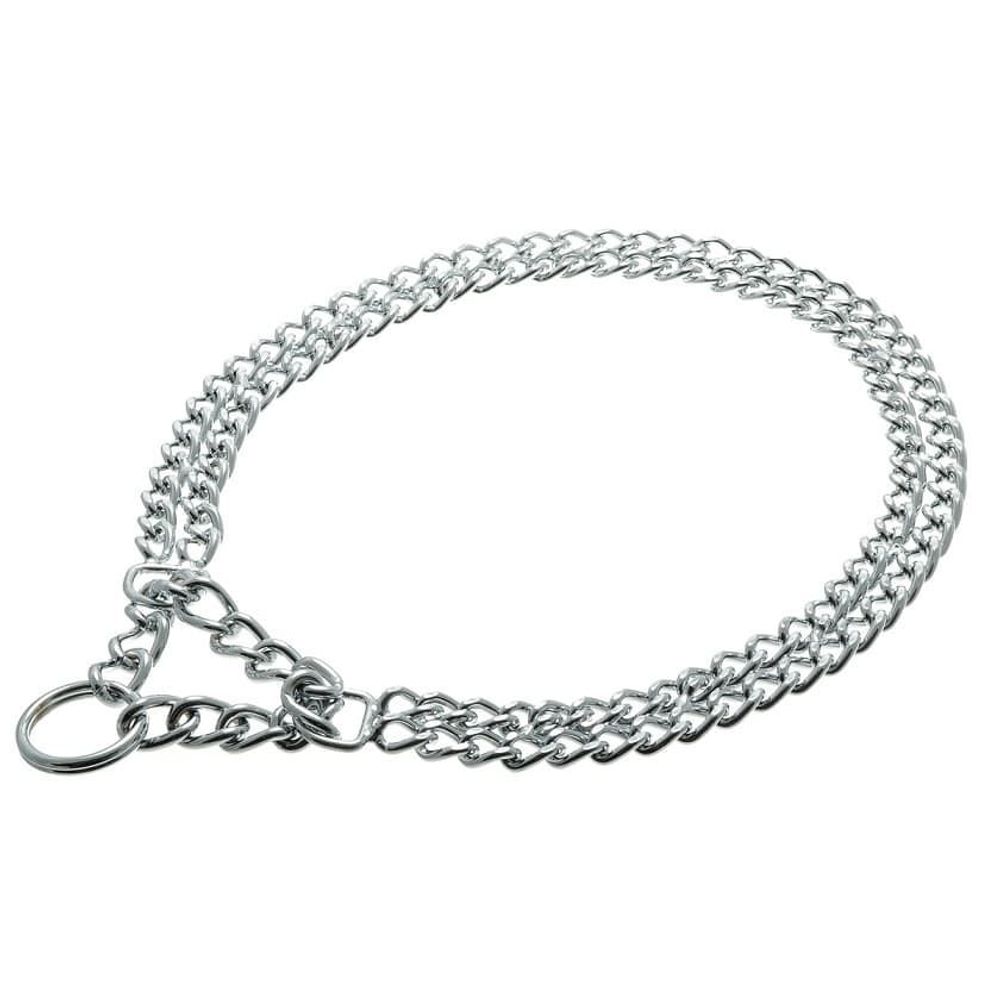 Ошейник (V.I.PET) Удавка двойная 3,0мм * 28&quot; (70см)