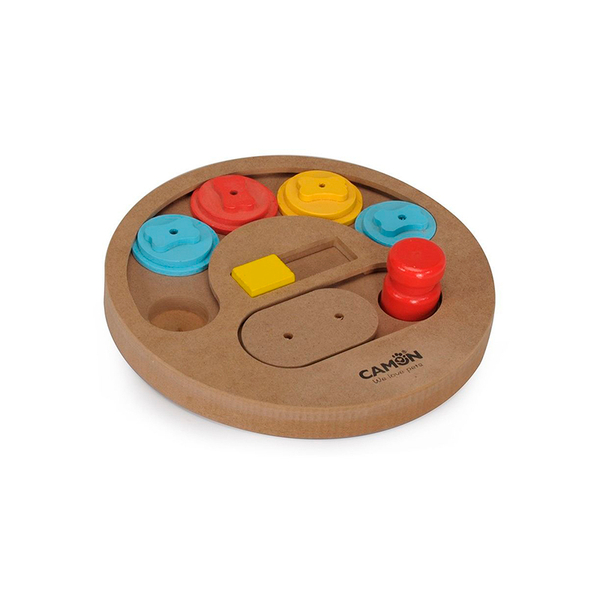 Игрушка Camon головоломка круглая "Гений" для собак, 23 см.