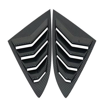 Накладки на окна (жабры) Changan Uni V 2021-2025 карбон