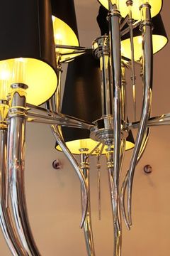 replica Brunilde 6 lamps (black)