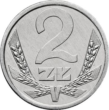 2 злотых 1990 Польша