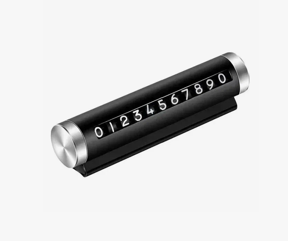 Парковочная автовизитка CR007 (черная)