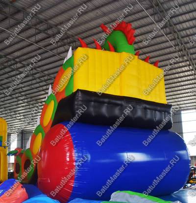 Батут-горка "Дракон 2", 11*6*9 м