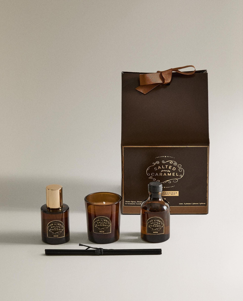 Zara Home - Комплект в подарочном сундуке соленая карамель (комплект из 3 штук)