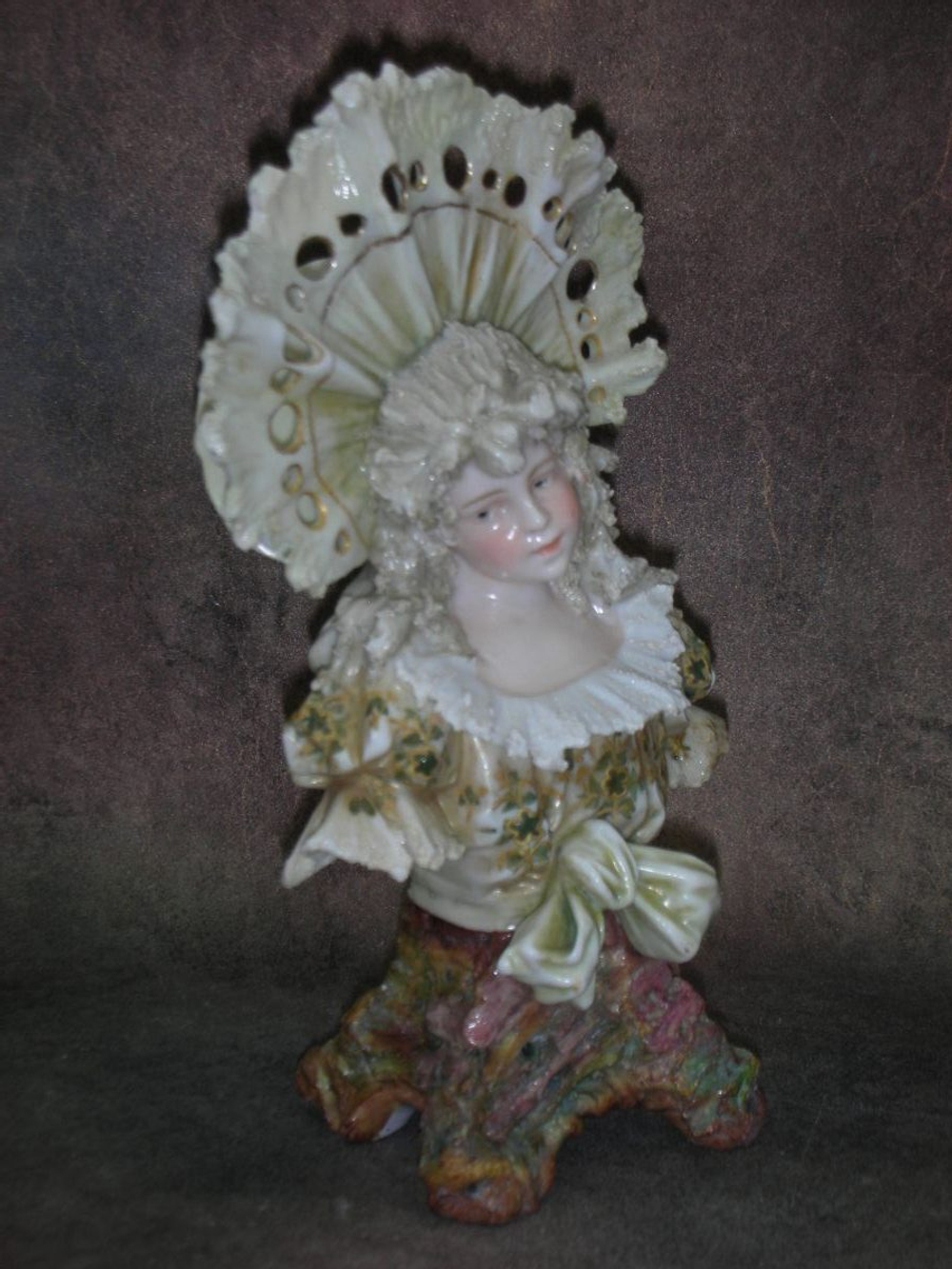 Статуэтка. Фарфор. Бюст Дамы. Galluba Hofmann. Германия