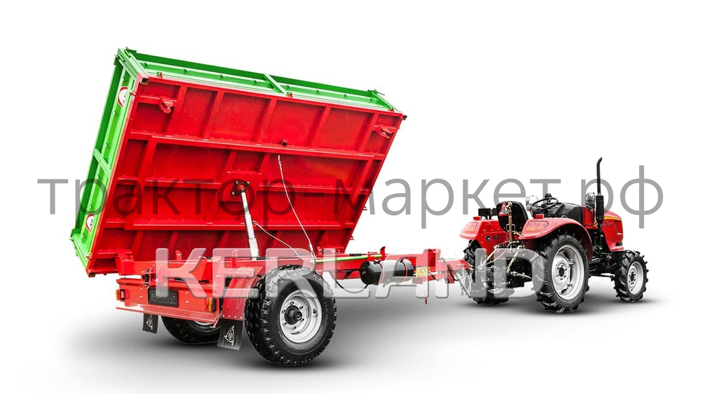 Прицеп Kerland | Керланд П-3530 с ПСМ к трактору (самосвальный на три стороны)