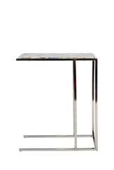 Кофейный столик Black Agate silver L