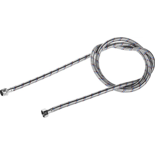 Подводка гибкая для воды ЗУБР 1/2_, 1.8 м, гайка-штуцер (51005-G/S-180)